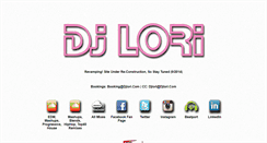 Desktop Screenshot of djlori.com